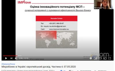 Вебінар для підприємців «Мікробізнес в Україні: європейський досвід»