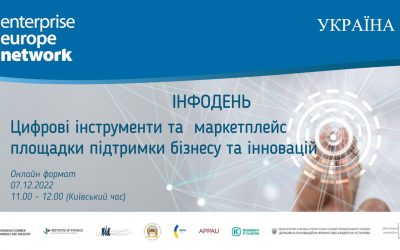 Цифрові інструменти та маркетплейс площадки підтримки бізнесу та інновацій