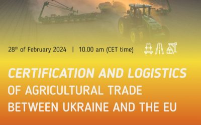 Сертифікація та логістика аграрної торгівлі між Україною та ЄС