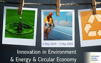 «Innovation in Environment & Energy & Circular Economy» – B2Match event