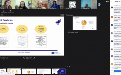 “How to Win an EIC Accelerator Project” Training for Startups and Innovative Organizations